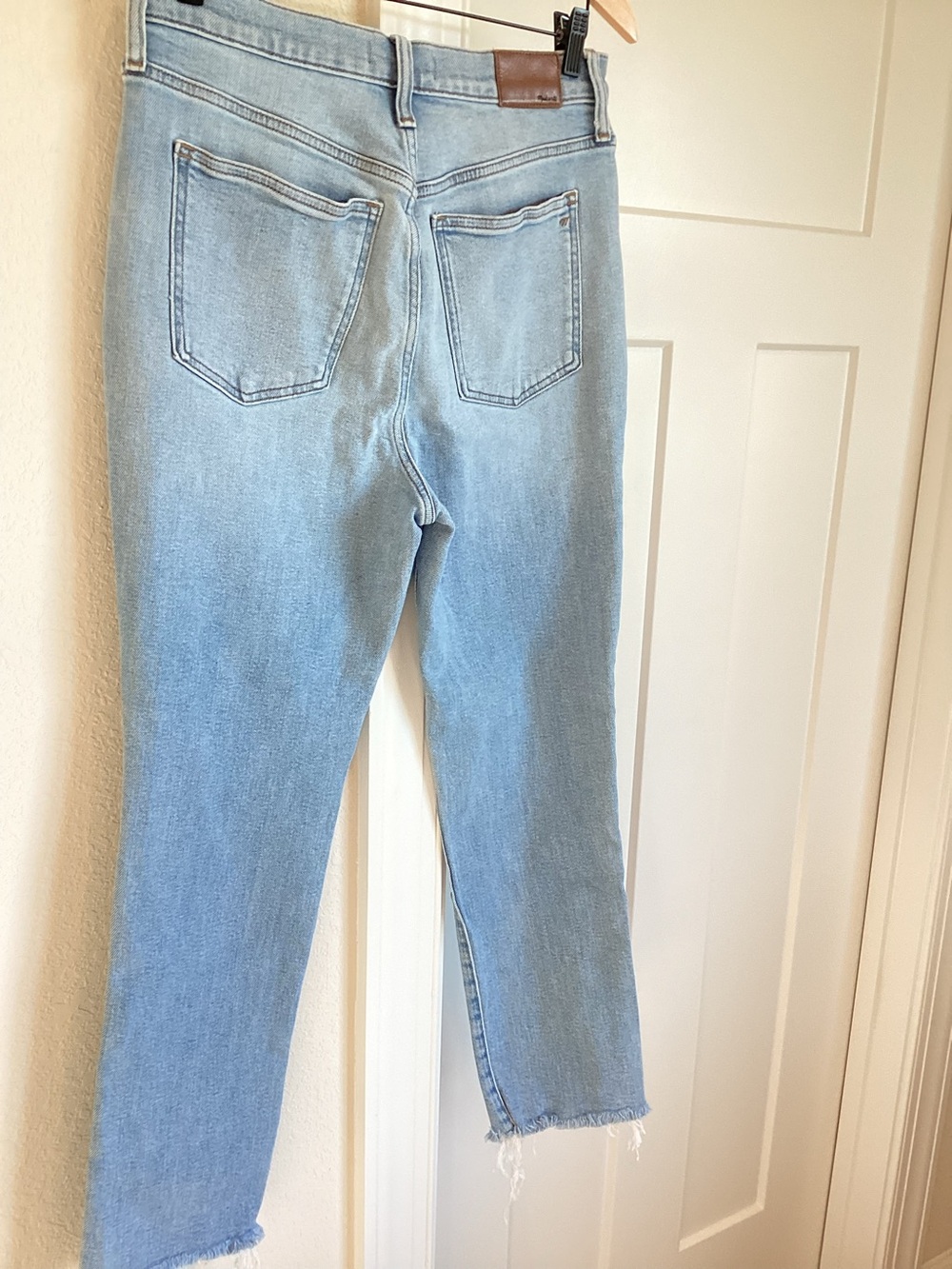 Madewell Perfect Vintage Jean High Rise Distressed Light Blue Denim 29 - Picture 8 of 12